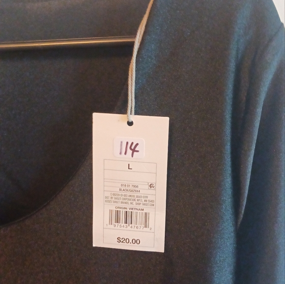 A new day black sparkly top nwt - Picture 3 of 4